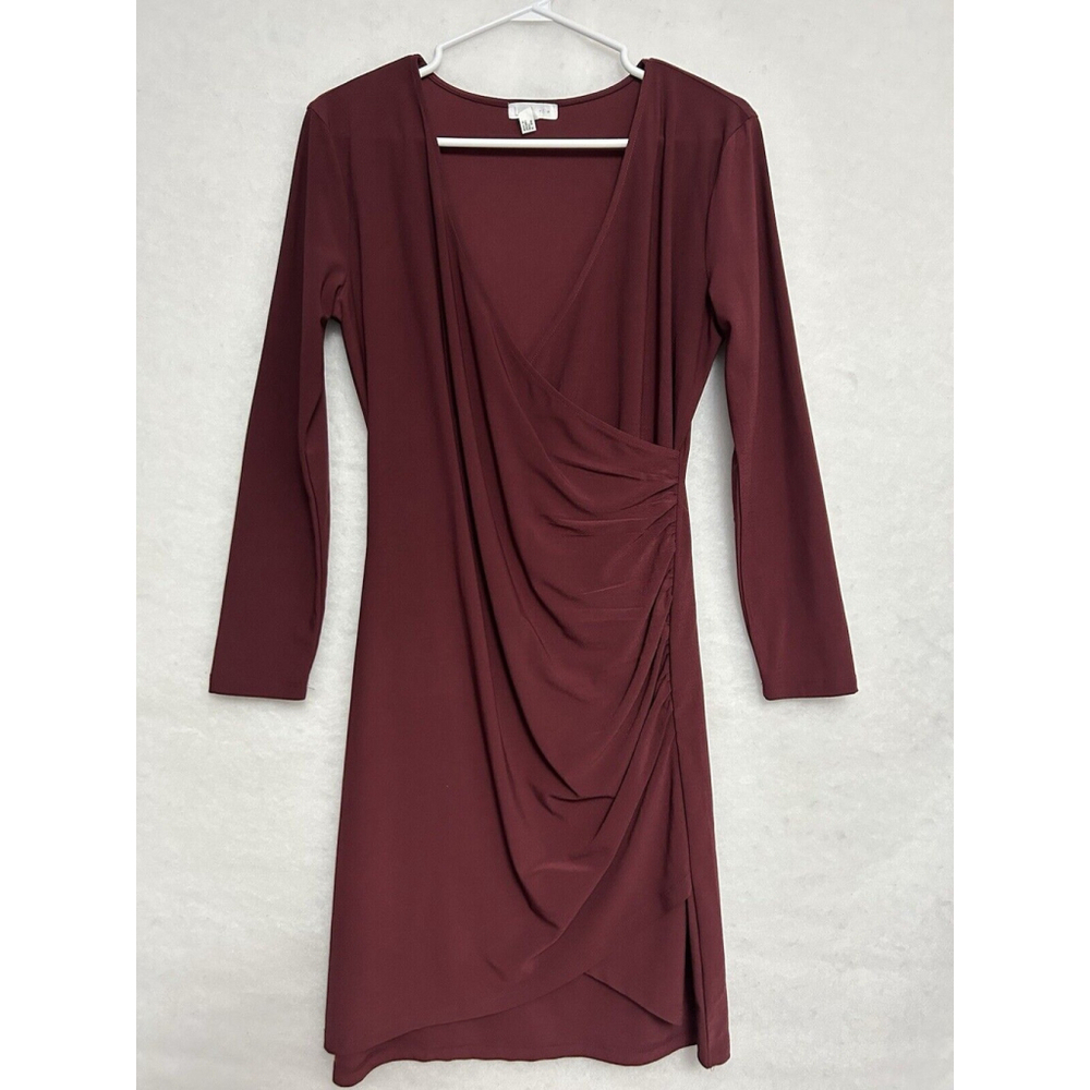 Leith -Nordstrom- Medium Gathered Ruched Bodycon Glamcore Whimsigoth Midi Dress
